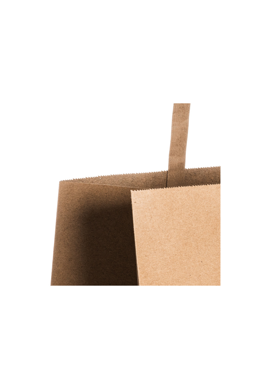 OLMO Natural Paper Bag - 80 gsm with Reinforced Handles