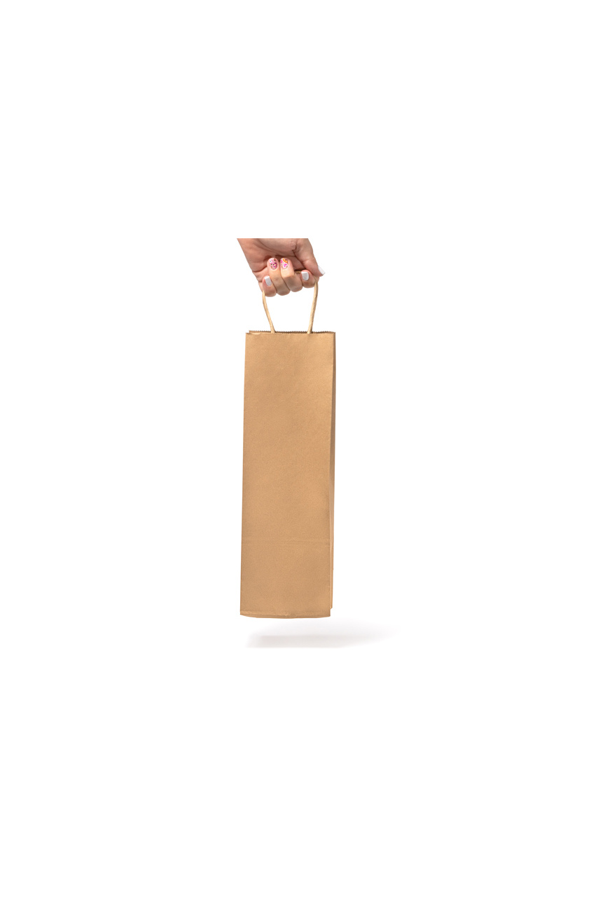 Geantă de hârtie PINUS, rezistență 100 gsm
