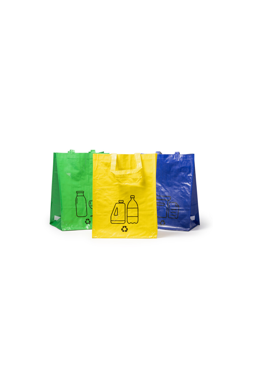 Set 3 Sacose de Reciclare VOLGA, 35L