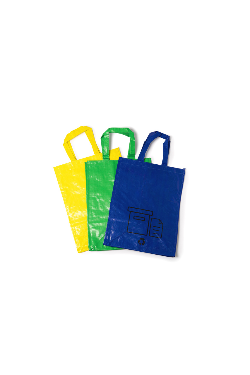 Volga Set of 3 Color-Coded Recycling Bags