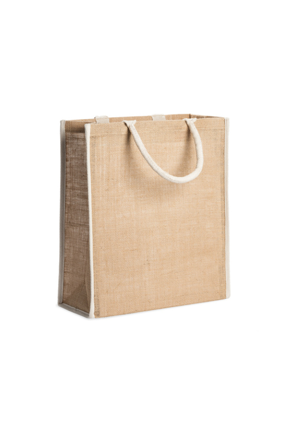 KOPER Natural Jute Tote Bag