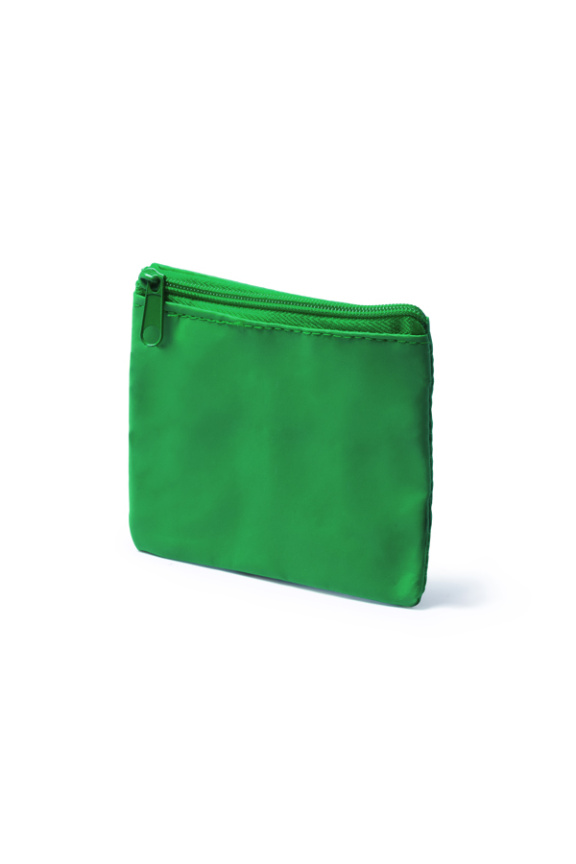 MEDEA Compact Green Purse with Keyring