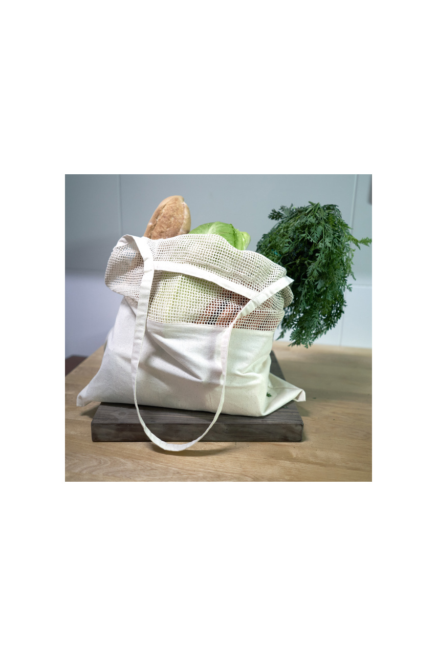 Leaf Eco Cotton Fruit Bag - 100% Natural Cotton
