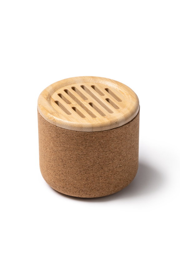 Eco-Friendly Bamboo & Cork Bluetooth Speaker