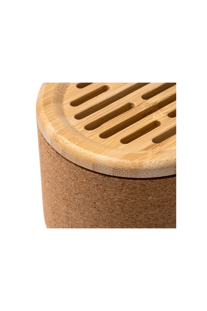 Eco-Friendly Bamboo & Cork Bluetooth Speaker
