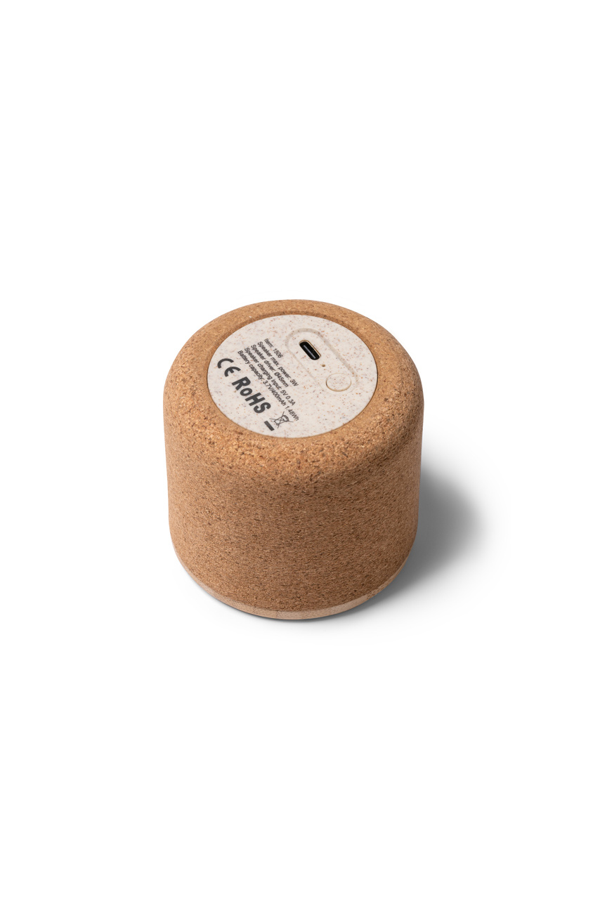 Eco-Friendly Bamboo & Cork Bluetooth Speaker