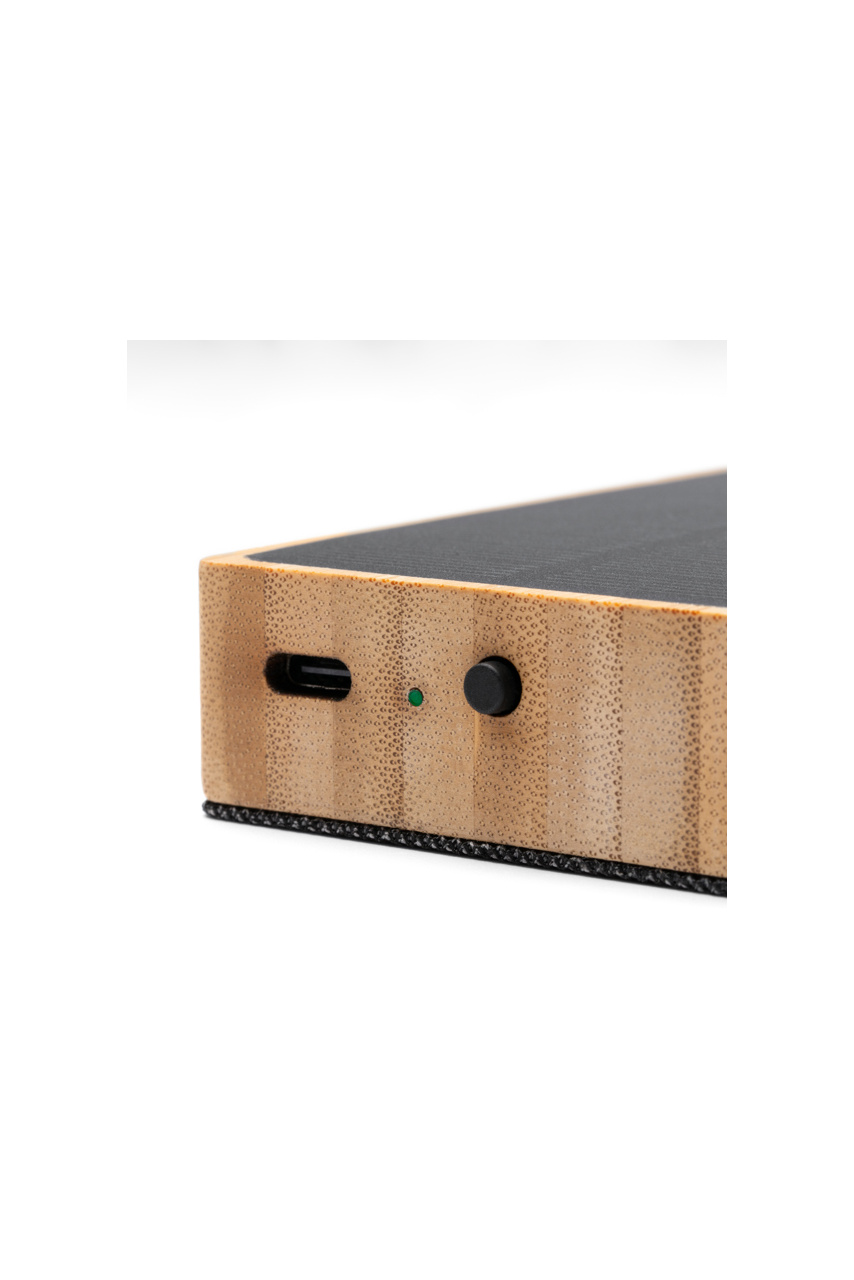 Boxă Solară Wireless din Bambus YUNKER
