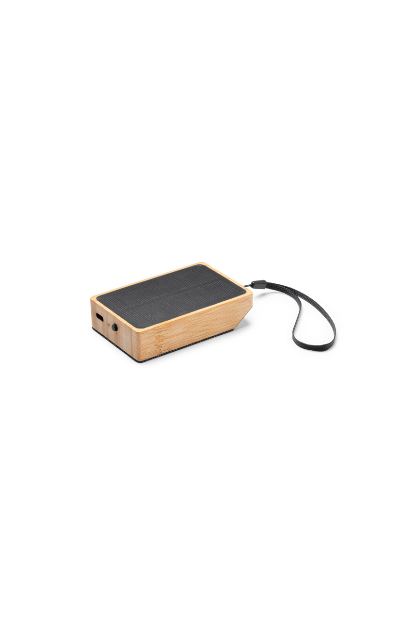 Boxă Solară Wireless din Bambus YUNKER