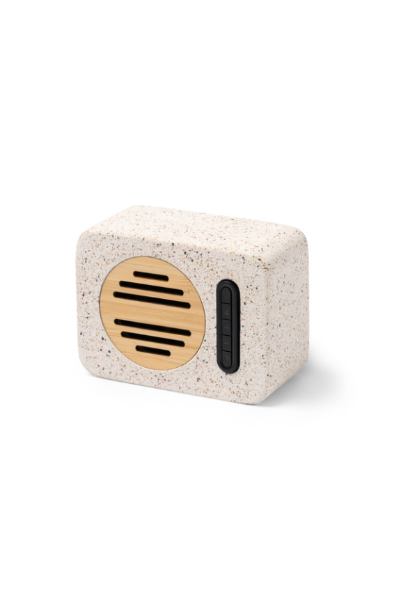 Boxă Wireless Eco din Terrazzo și Bambus - 5W