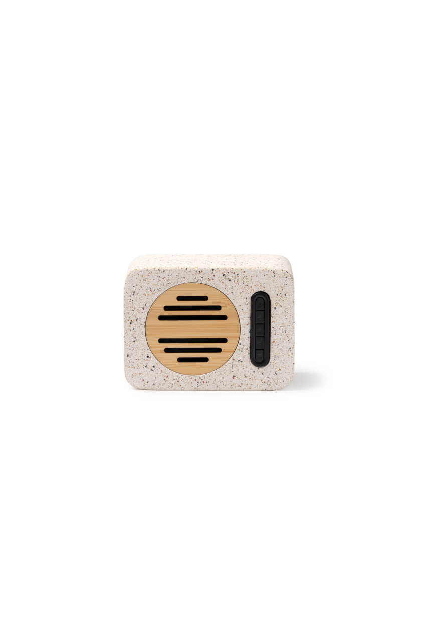 Boxă Wireless Eco din Terrazzo și Bambus - 5W