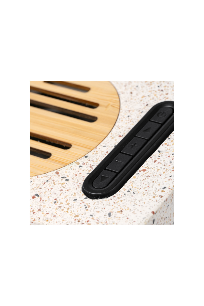 Boxă Wireless Eco din Terrazzo și Bambus - 5W