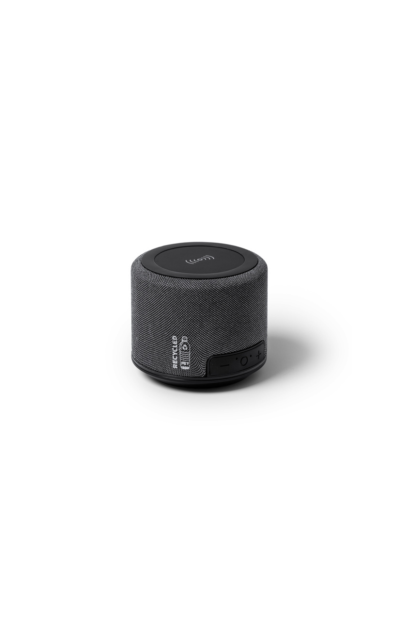 Eco-Friendly Bluetooth Speaker with Wireless Dock