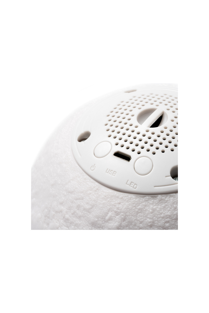 MOON Wireless Speaker & Lamp with Wooden Base