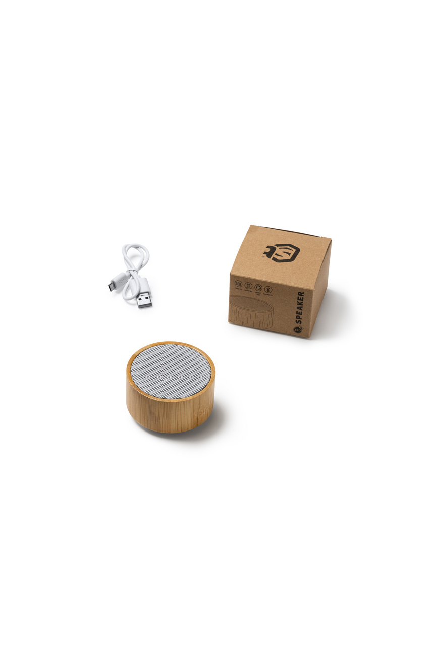 Boxă Wireless Bambus HARDWELL - Sunet Eco-Friendly