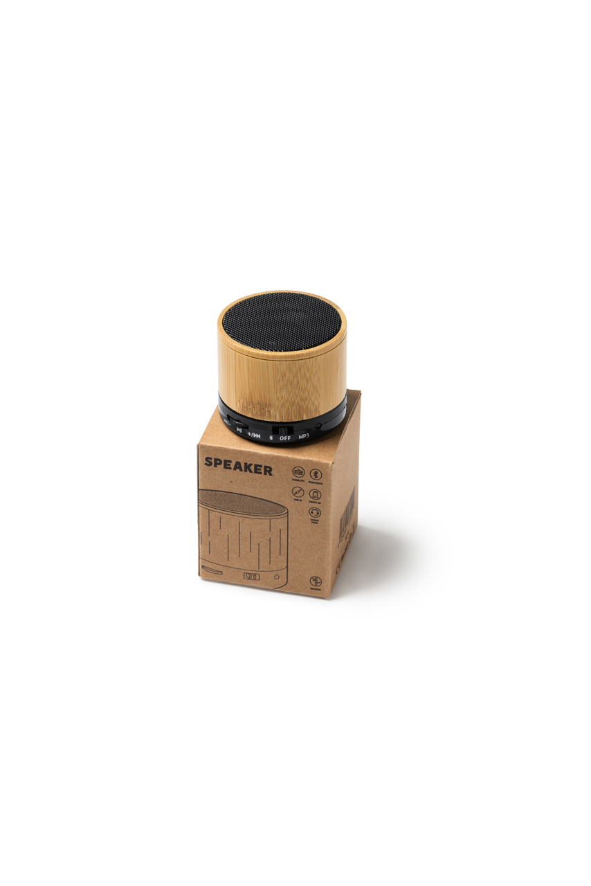 NERVO Bamboo Bluetooth Speaker - Eco-Friendly Audio
