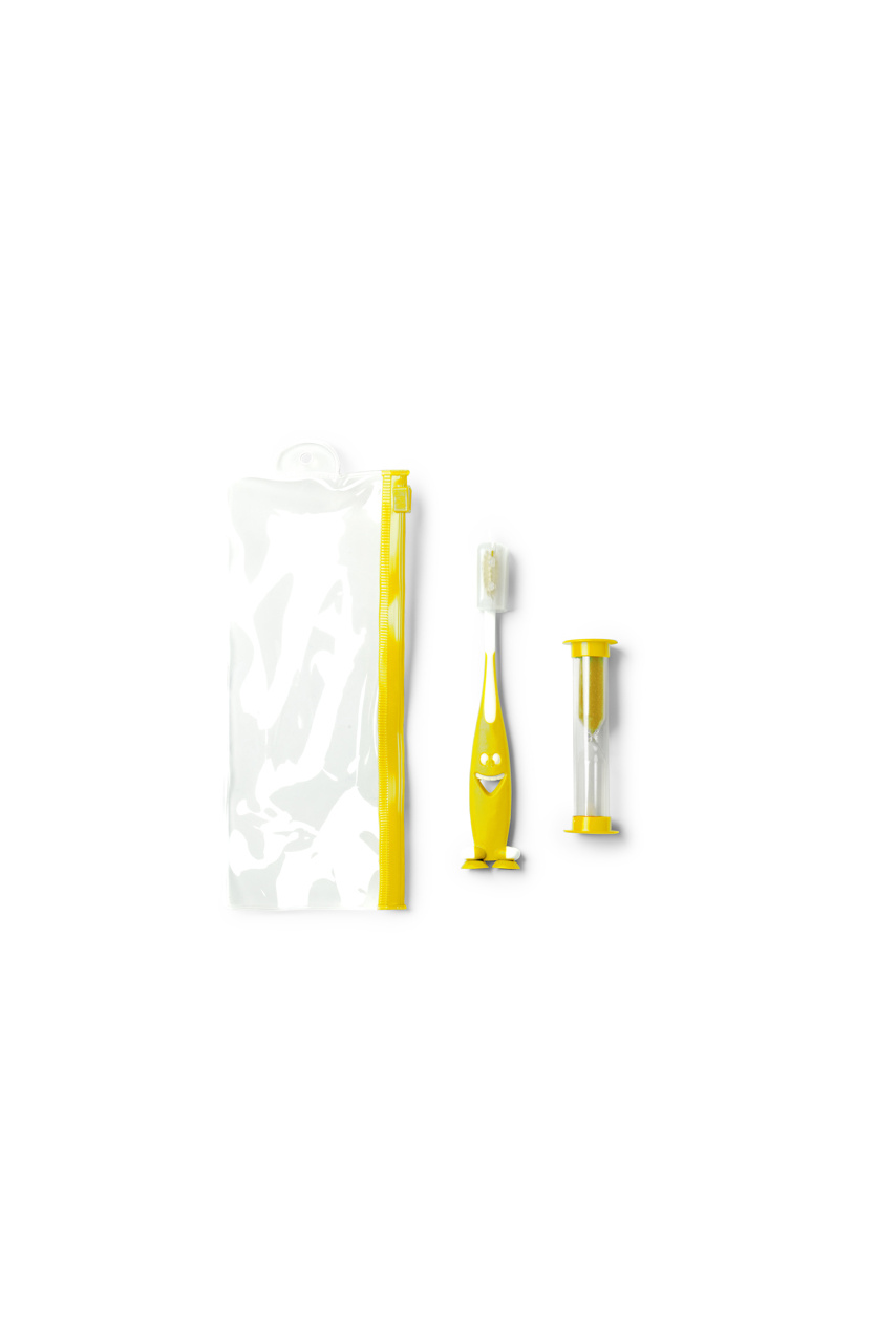 Fun Toothbrush Set with Timer and Suction Pads