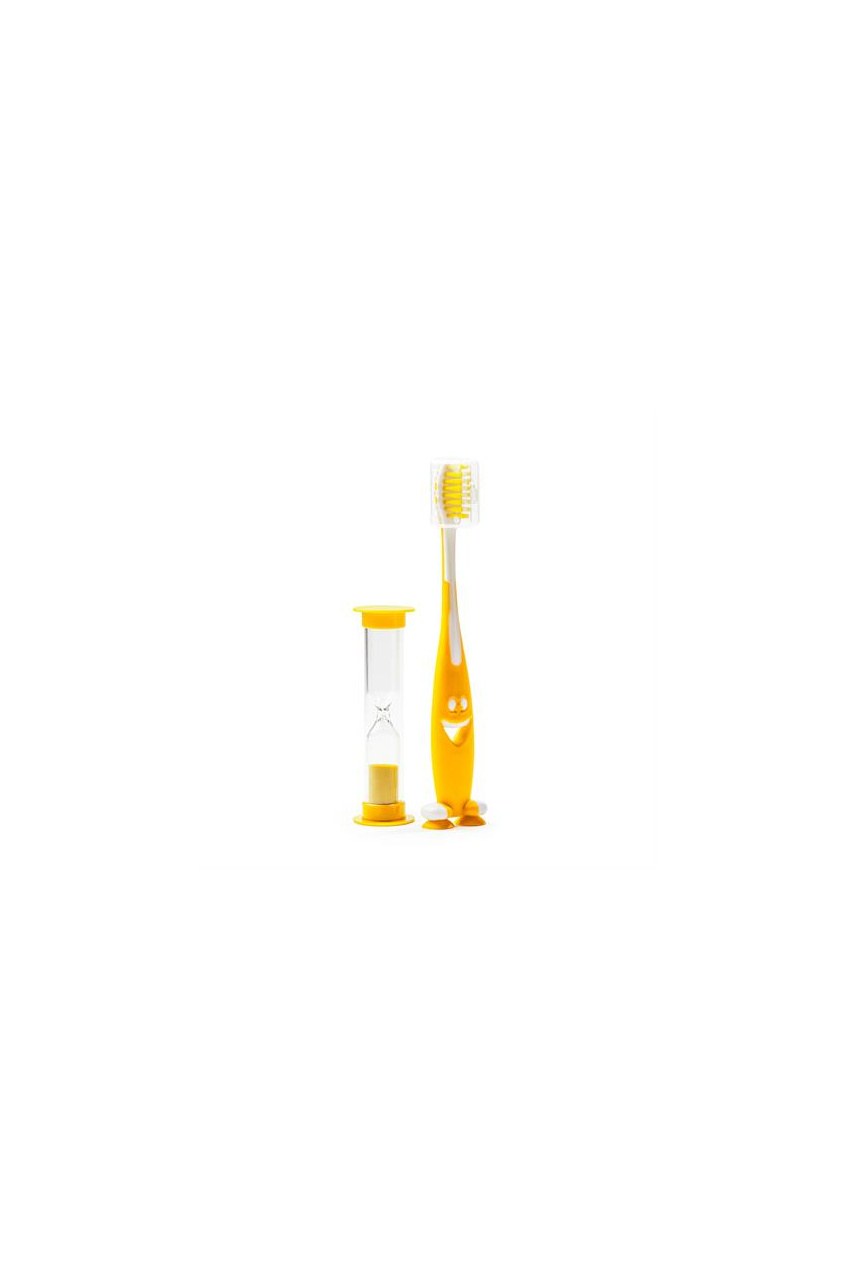 Fun Toothbrush Set with Timer and Suction Pads