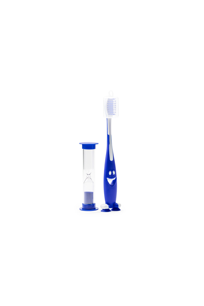 Fun Toothbrush Set with Timer and Suction Pads