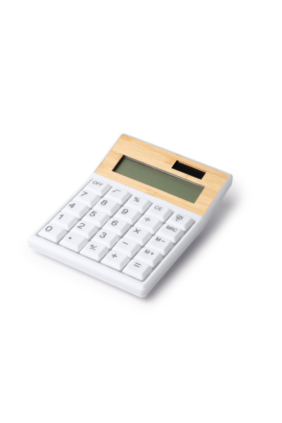 Eco-Friendly Bamboo Calculator
