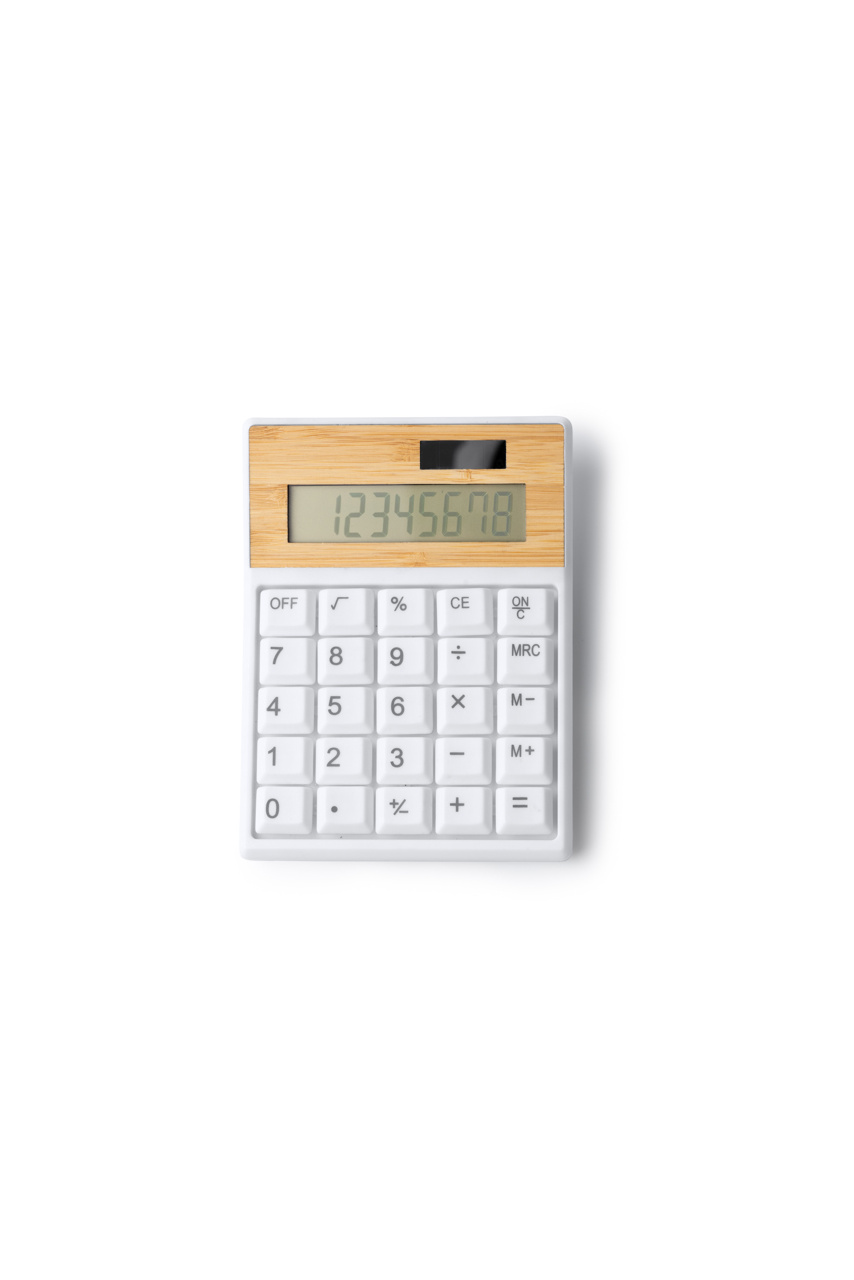 Eco-Friendly Bamboo Calculator