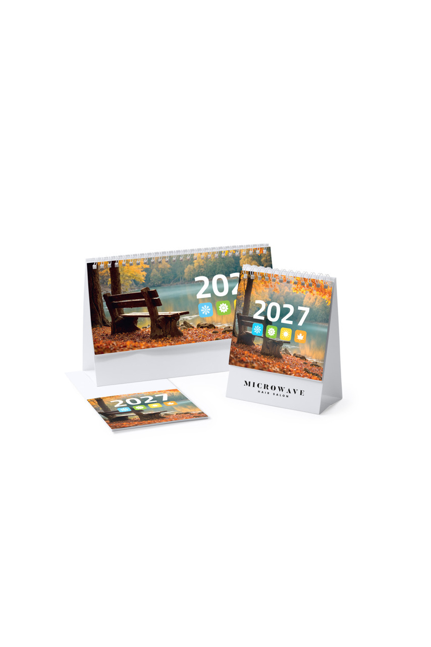 Calendar de Masă FLINT 2027 - Spaniolă și Engleză
