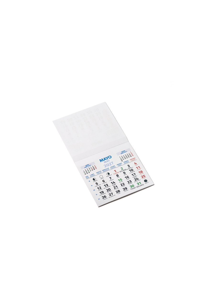 GLEN Magnet Calendar 2027 - Bilingual & Spacious