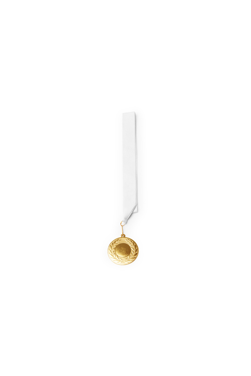 LEDEKI Metal Medal with Red Strap