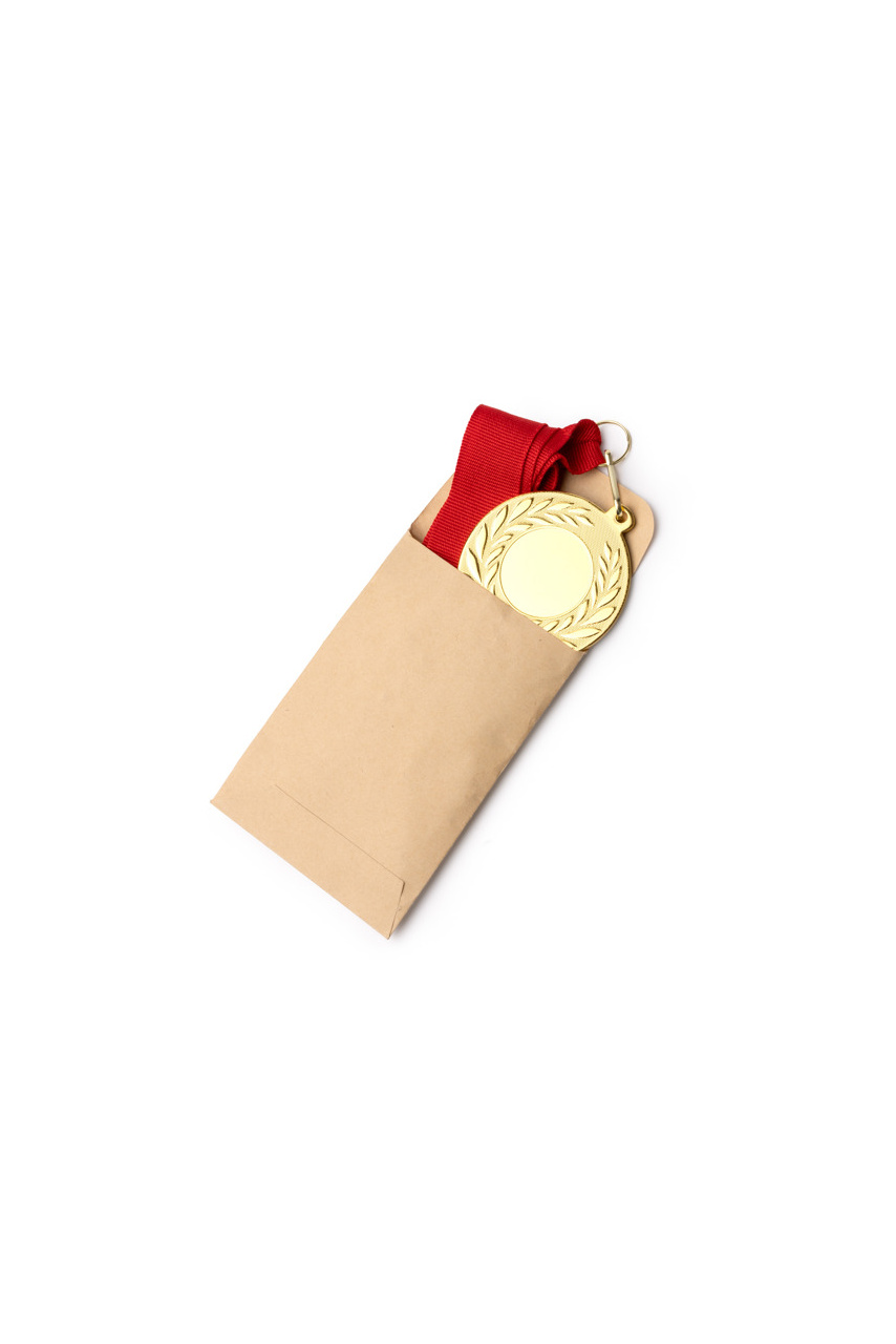 LEDEKI Metal Medal with Red Strap