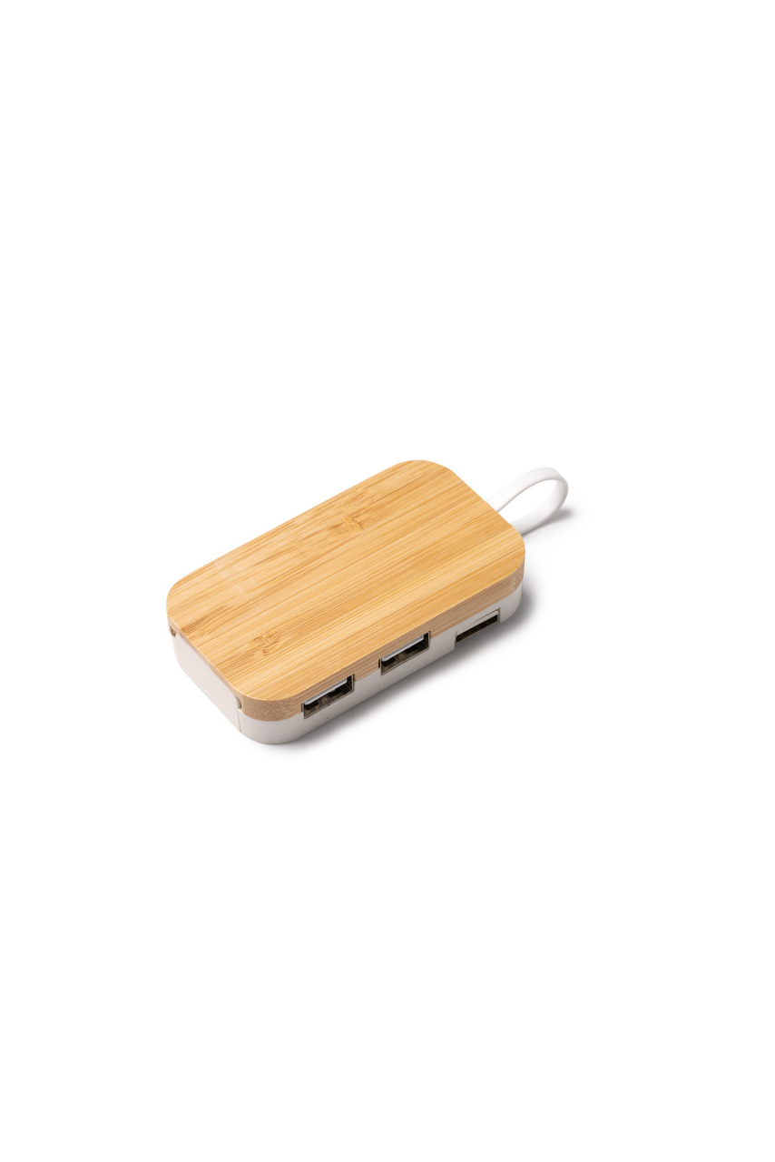 Hub USB eco-friendly din bambus KRUSE