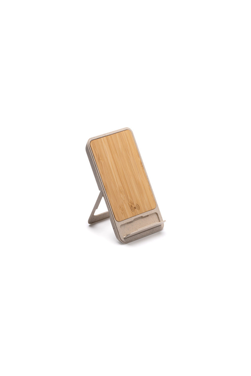 Eco-Friendly Bamboo Wireless Charger - 15W