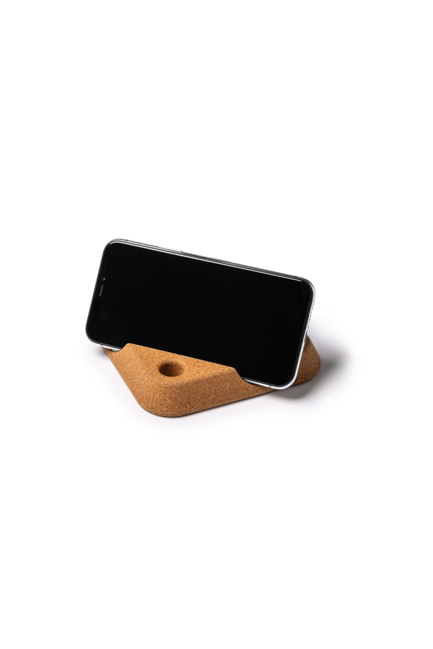 Eco-Friendly Bamboo and Cork Wireless Charger