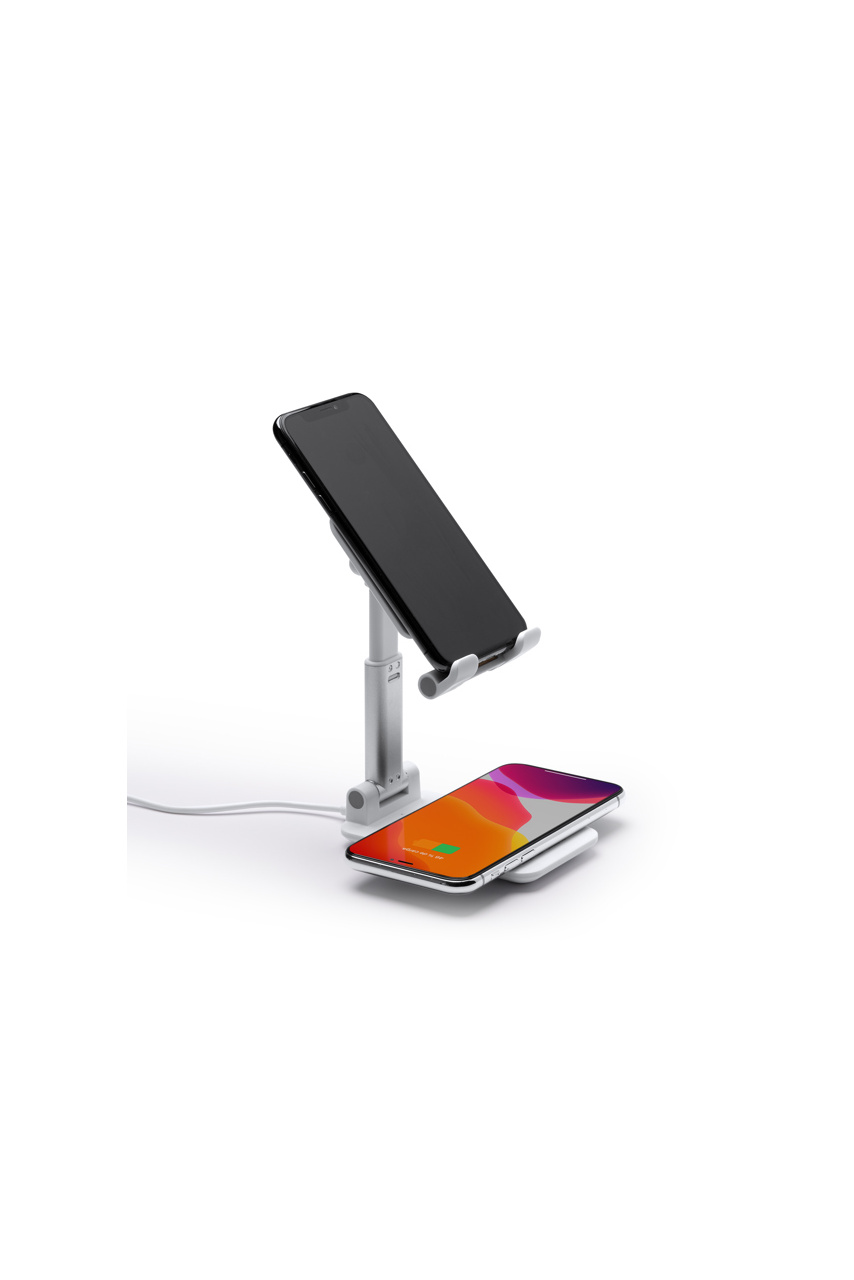 Suport de Încărcare Wireless din Bambus și ABS