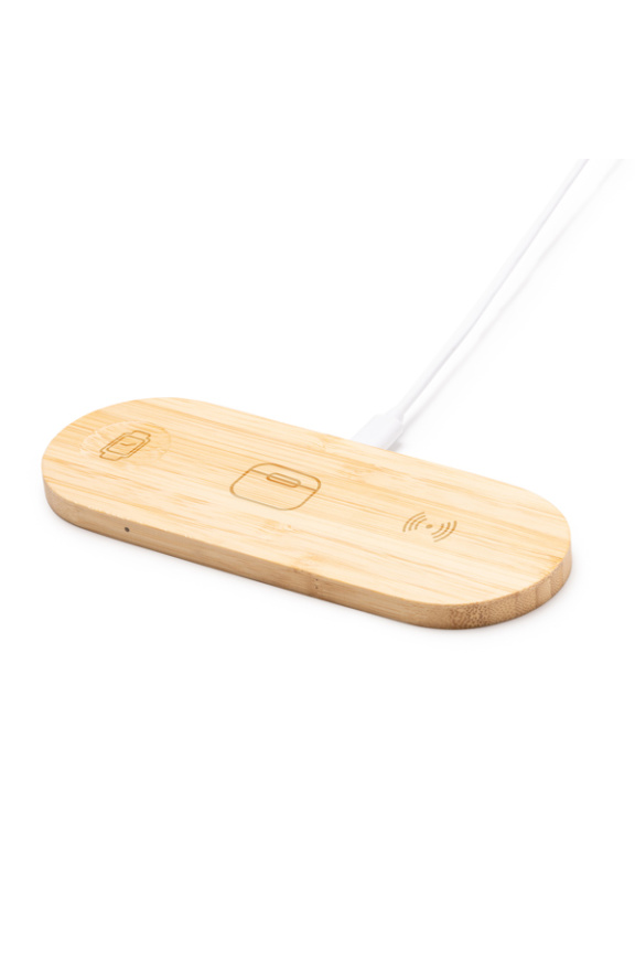 Fergus Bamboo 3-in-1 Wireless Charging Station