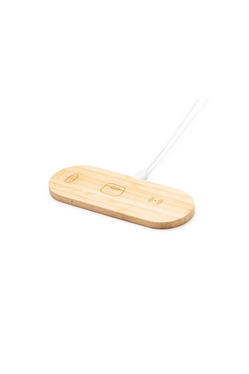 Fergus Bamboo 3-in-1 Wireless Charging Station