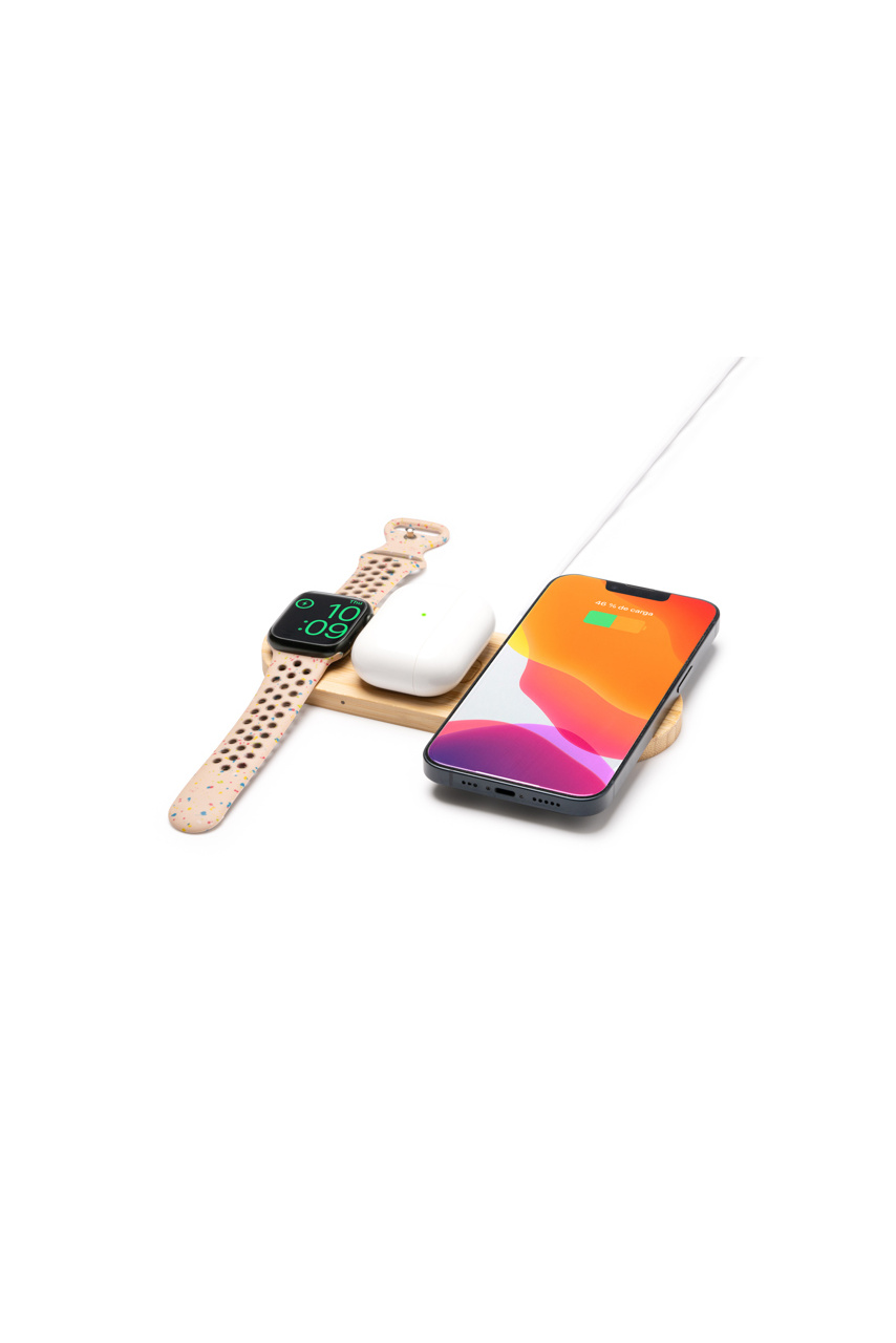 Fergus Bamboo 3-in-1 Wireless Charging Station