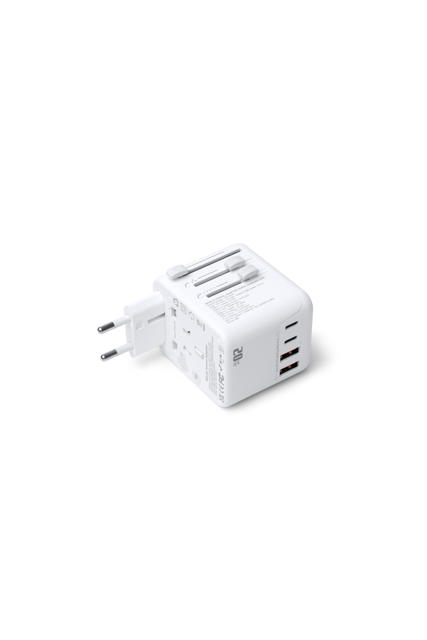 WATIK Universal Travel Plug Adapter - 20W & Multi-Port