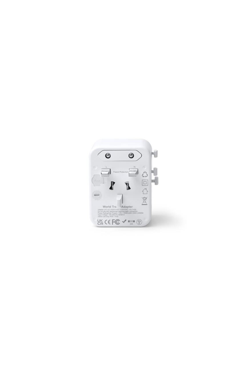 WATIK Universal Travel Plug Adapter - 20W & Multi-Port