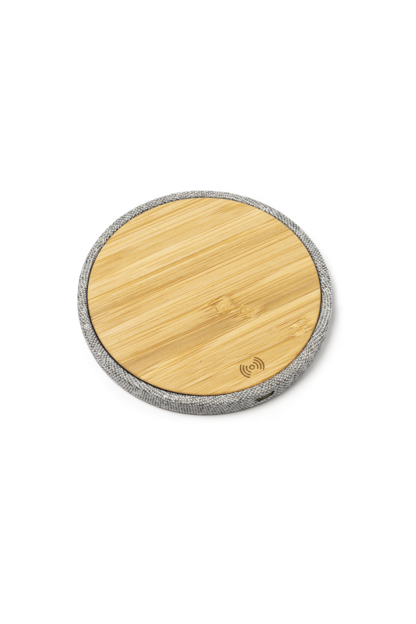 Încărcător Wireless Eco SIBON din Bambus și RPET