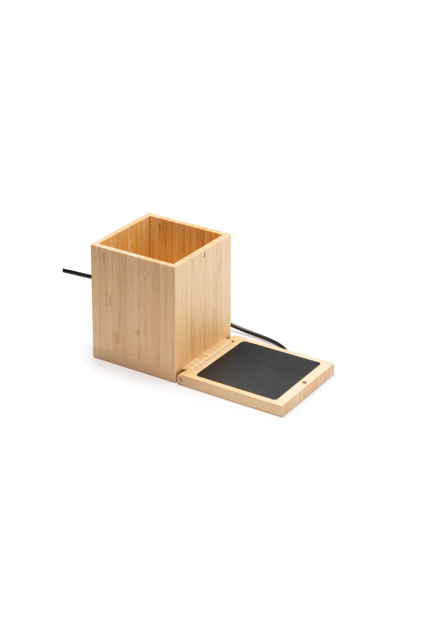 JULES Bamboo Pen Holder with Cup Warmer