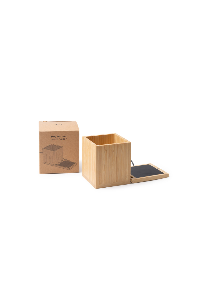 JULES Bamboo Pen Holder with Cup Warmer