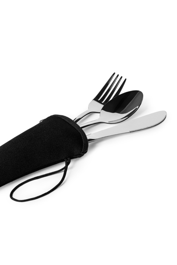 Set Tacâmuri Inox cu Husă Neopren BELVER
