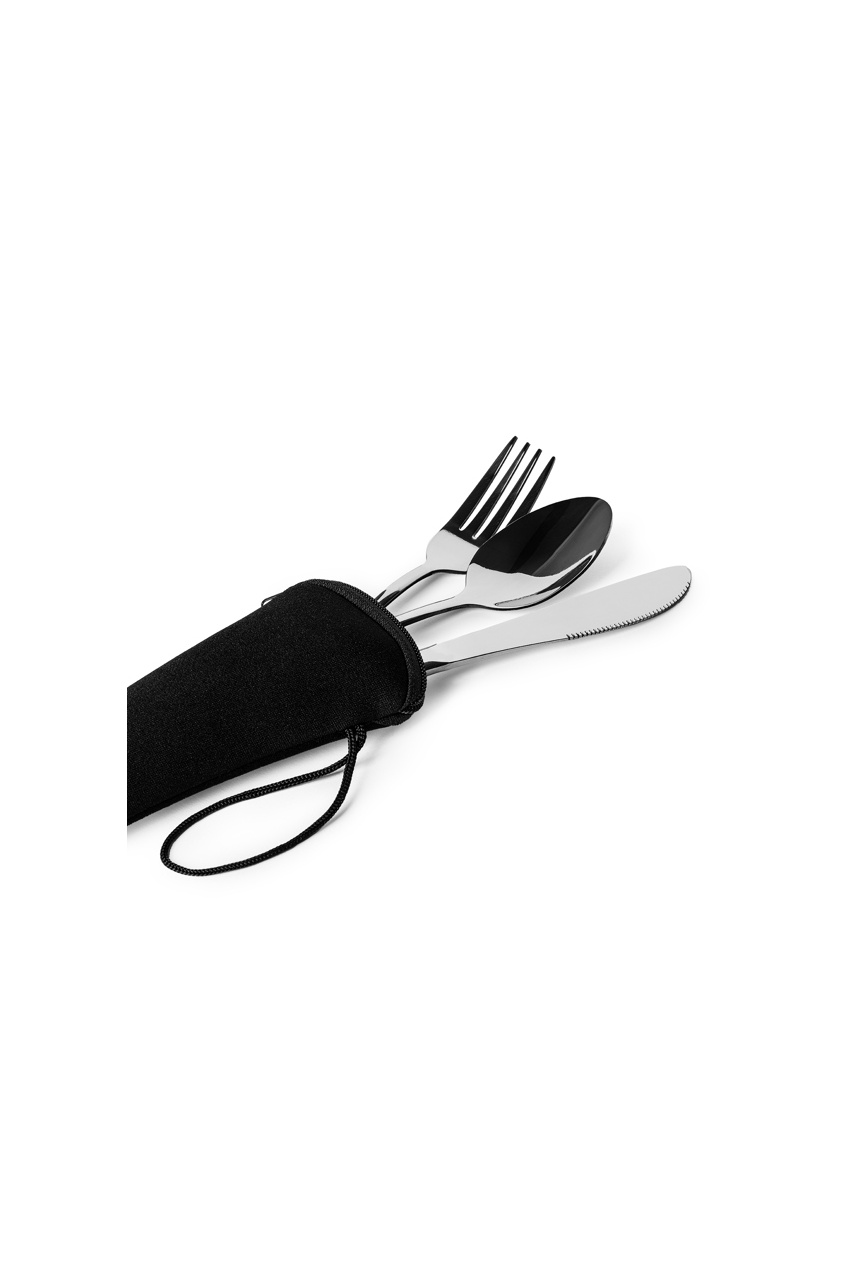 Set Tacâmuri Inox cu Husă Neopren BELVER