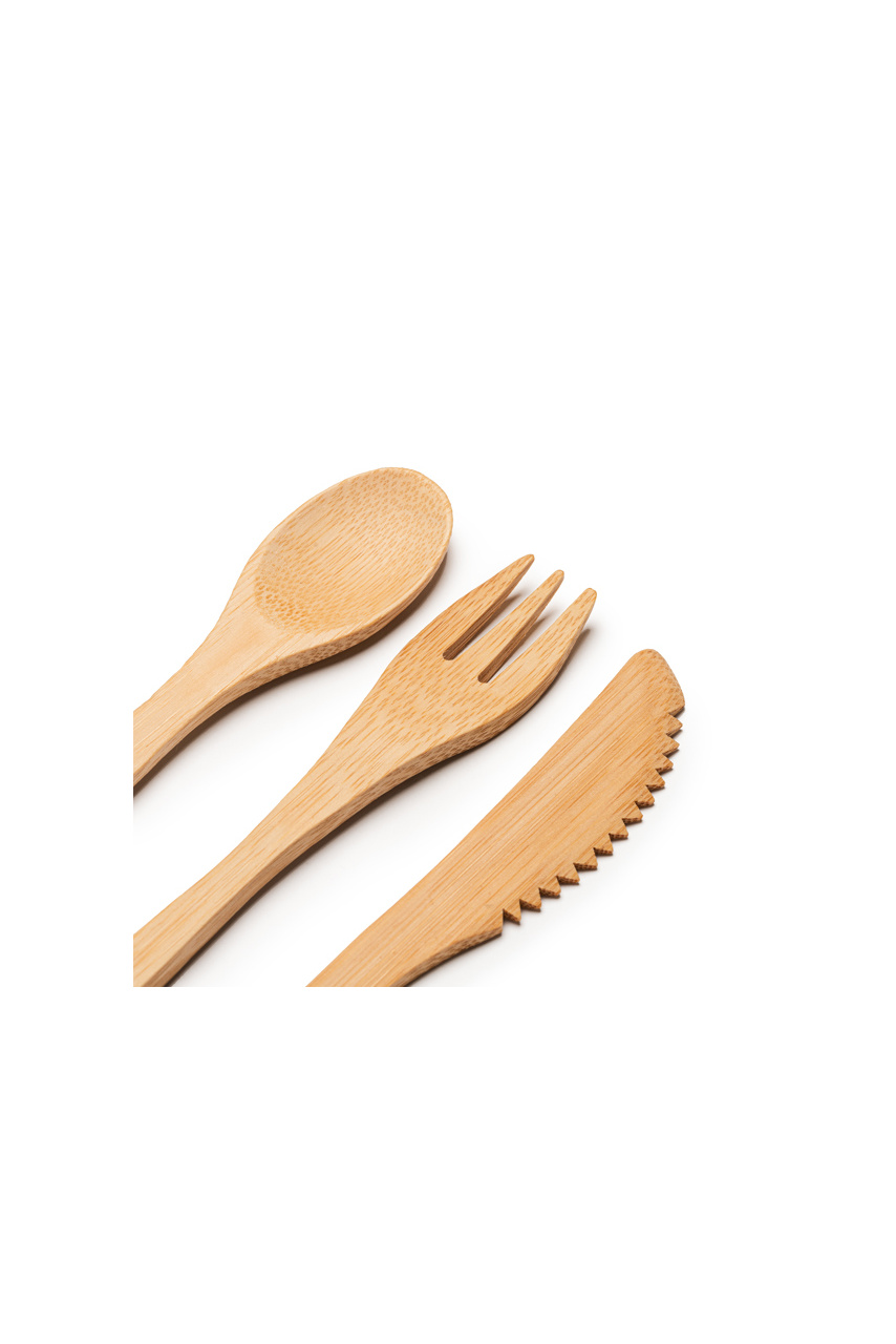 Eco-Friendly Bamboo Cutlery Set - Sustainable Dining