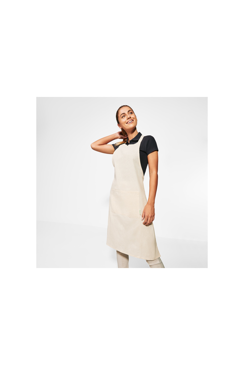 Șorț din bumbac organic OLIVER - Ajustabil și elegant