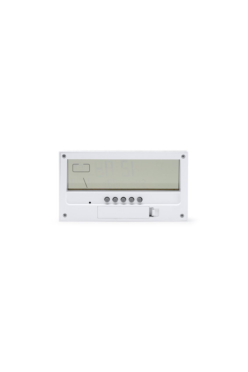 CRONOS Bamboo Weather Station - Eco-Friendly & Multifunctional