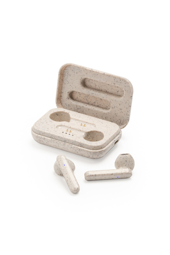 Eco-Friendly Wireless Earphones with Charging Case