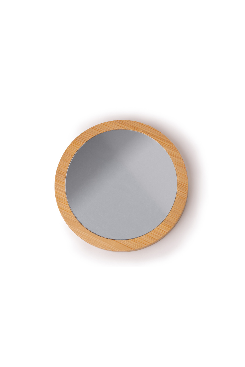 Eco-Friendly Bamboo Pocket Mirror