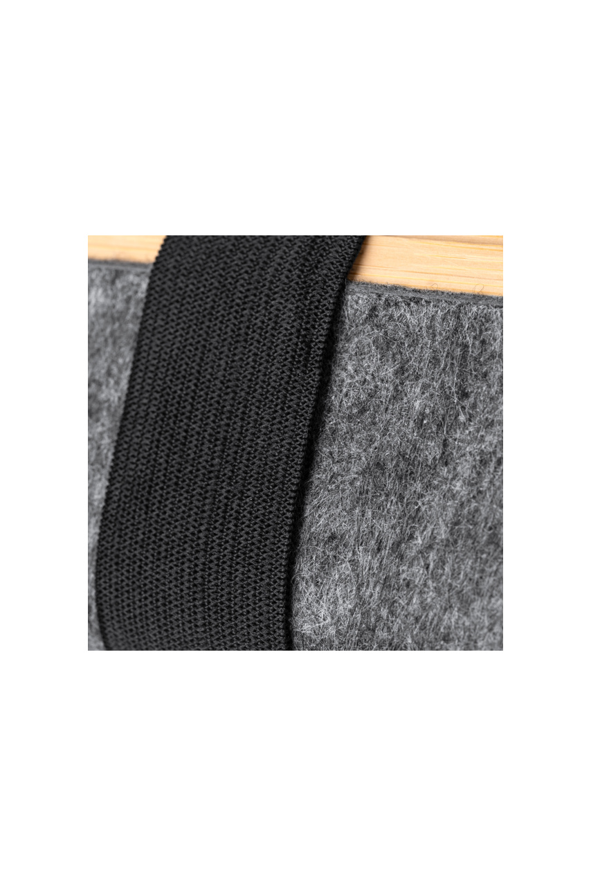 Eco-Friendly Bamboo Felt Pencil Case