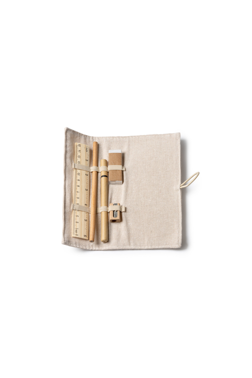 Eco-Friendly Bamboo and Cardboard Writing Set