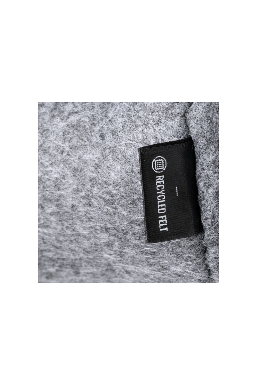 Eco-Friendly Recycled Felt Zipper Case
